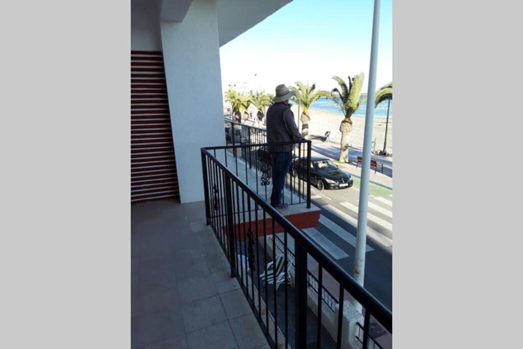 Piso en primera línea con wifi y vistas al mar Lo Pagán Exterior foto