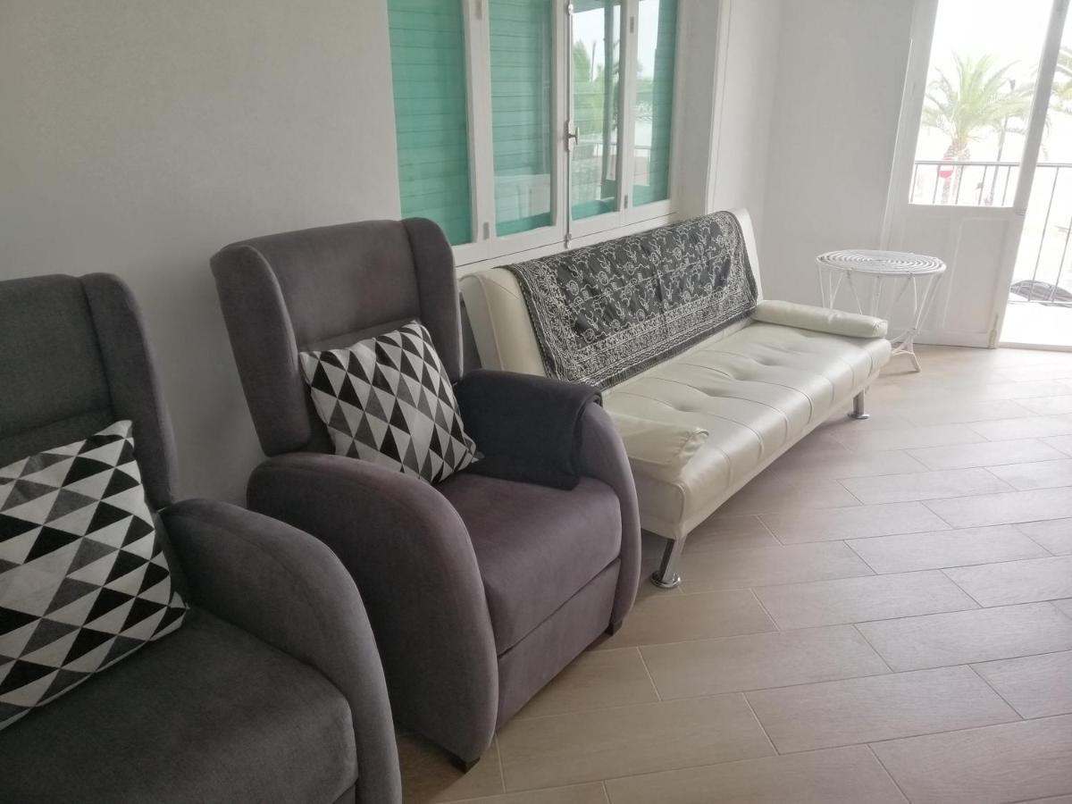 Piso en primera línea con wifi y vistas al mar Lo Pagán Exterior foto